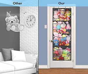 2 packs de poches de <span class=keywords><strong>rangement</strong></span> suspendues au-dessus de la porte pour jouets en <span class=keywords><strong>peluche</strong></span> sac de <span class=keywords><strong>rangement</strong></span> <span class=keywords><strong>suspendu</strong></span> sac de <span class=keywords><strong>rangement</strong></span> - Product Image 6