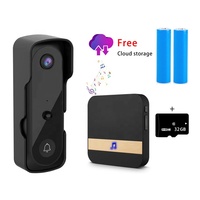 2021 Mới Lạ Mini Wifi Máy Ảnh Intercom Ce Fcc Rohs 1080P Video Ghi Cửa Chuông Chuông Không Dây Camara