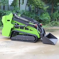 Crawler Mini Skid Steer Loader dengan Mesin Honda GX690 Kapasitas Bucket CE EPA Euro5 Efisiensi Tinggi Track