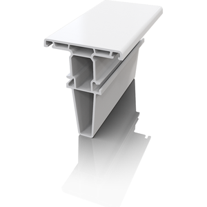 80 # Vinyl trượt Trắng rỗng nhựa ép đùn uPVC cửa sổ nướng thiết kế cửa TRIM <span class=keywords><strong>PVC</strong></span> hồ sơ - Product Image 2