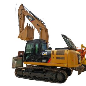 Excavadora Usada Modelo Japonés 325D2L, Peso Operativo Original de 25 Toneladas, Oruga, 2018, Cucharón de 0.61m, 1000 Horas, Incluye 91kw - Product Image 1