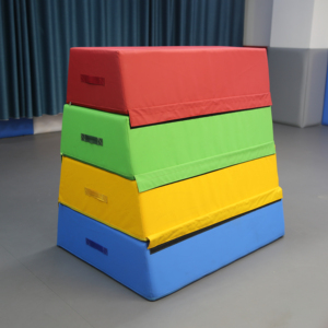 Trẻ em thể dục dụng cụ vaulting hộp nhảy đào tạo với Thể dục dụng cụ nệm nhà máy cung cấp trực tiếp - Product Image 2