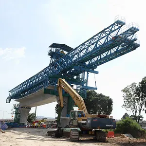 800t produsen ereksi jembatan kereta api tinggi peluncuran gantry crane