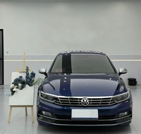 Vinilo Autoadhesivo para Automóviles, Color Azul Sombra Cambiante, Resistente al Desgaste, TPU, Envoltura Protectora para Carrocería de Vehículos