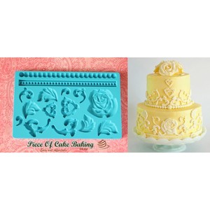 Dụng Cụ Làm Bánh Trang Trí 3D Animal Silicone <span class=keywords><strong>Fondant</strong></span> Cắt Khuôn Hoa Silicone Khuôn Cho <span class=keywords><strong>Fondant</strong></span> - Product Image 2