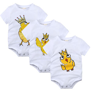 Ucuz bebek giysileri örgü tulum yaz yenidoğan giyim kısa kollu erkek bebek kız pamuklu giysiler Bodysuit yeni doğan tulum - Product Image 3