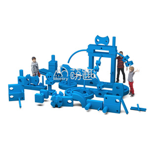 Juego de Construcción Moetry de Bloques Grandes Azules de Espuma EVA para Zona de Juegos Interior y Exterior, Equipo de Juego Suave para Museo Infantil, Preescolar y Parque Deportivo - Product Image 2