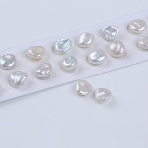 Perler Beads Best Selling a Pair of 9-10mm <strong>Good</strong> <strong>Quality</strong> Keishi <strong>Pearls</strong> Real Natural <strong>Pearls</strong> <strong>Baroque</strong> Shape Purple Keshi <strong>Pearls</strong> - Product Image 2