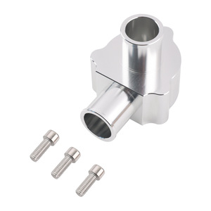 Adaptateur de montage de soupape de décharge turbo en alliage d'aluminium pour Audi A3 A4 TT Golf, soupape de décharge externe FDJ-251-SL - Product Image 1