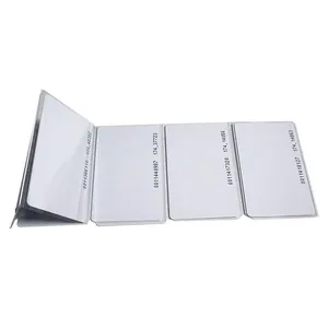 Cartões nfc para impressão a jato de tinta Cartão NFC 213/215/216 Rfid regravável