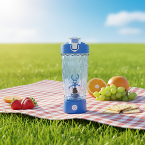 Mixeur Électrique Portable avec Tasse Thermorésistante Rechargeable pour Protéines en Poudre avec Échelle de Mesure en Tritan - Product Image 6