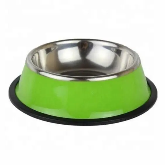 킹 스테인레스 스틸 최고의 품질 애완 동물 그릇 새로운 현대 그릇 애완 동물 녹색 컬러 고품질 디자인 그릇