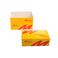 Boîtes alimentaires biodégradables à emporter, frites, poulet frit, nuggets, emballages alimentaires en carton, commandes en gros, réductions