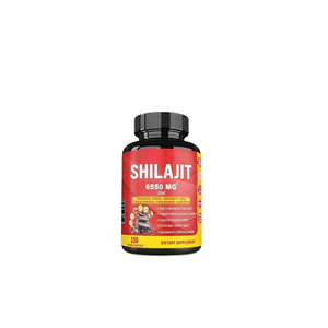 Suplemento de Shilajit de Alta Potencia 6550 MG con Ashwagandha y Ginseng, 150 Cápsulas Veganas, Apoya la Energía Diaria y el Sistema Inmunológico en Adultos - Product Image 1