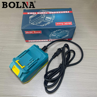 Adaptador de Corriente Directa para Herramientas Eléctricas de 21 V, Estándar Europeo, Convertidor de CA a CC de 220 V para Taladro/Llave Inglesa