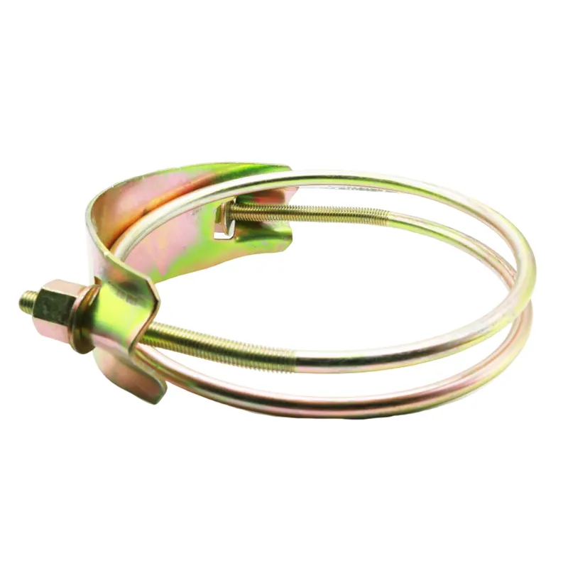 Manufacturer Production And Processing Tiger Clamp Color-Plated Zinc Hose Hoop