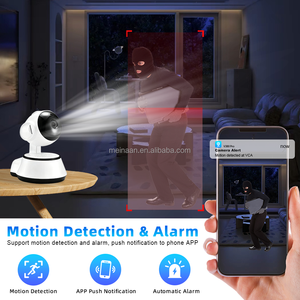 กล้องวงจรปิดไร้สาย OEM Full HD V380 Pro WiFi CCTV IP PTZ พร้อมระบบมองเห็นในเวลากลางคืน สำหรับบ้าน สำนักงาน ร้านค้า ระบบรักษาความปลอดภัยภายในอาคาร - Product Image 5