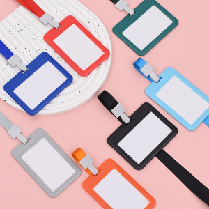 Kunshan krell Vente en gros couleur personnalisée personnalité logo pvc id carte lanière carte d'exposition VIP Lanyard Passes carte de visite - Product Image 5