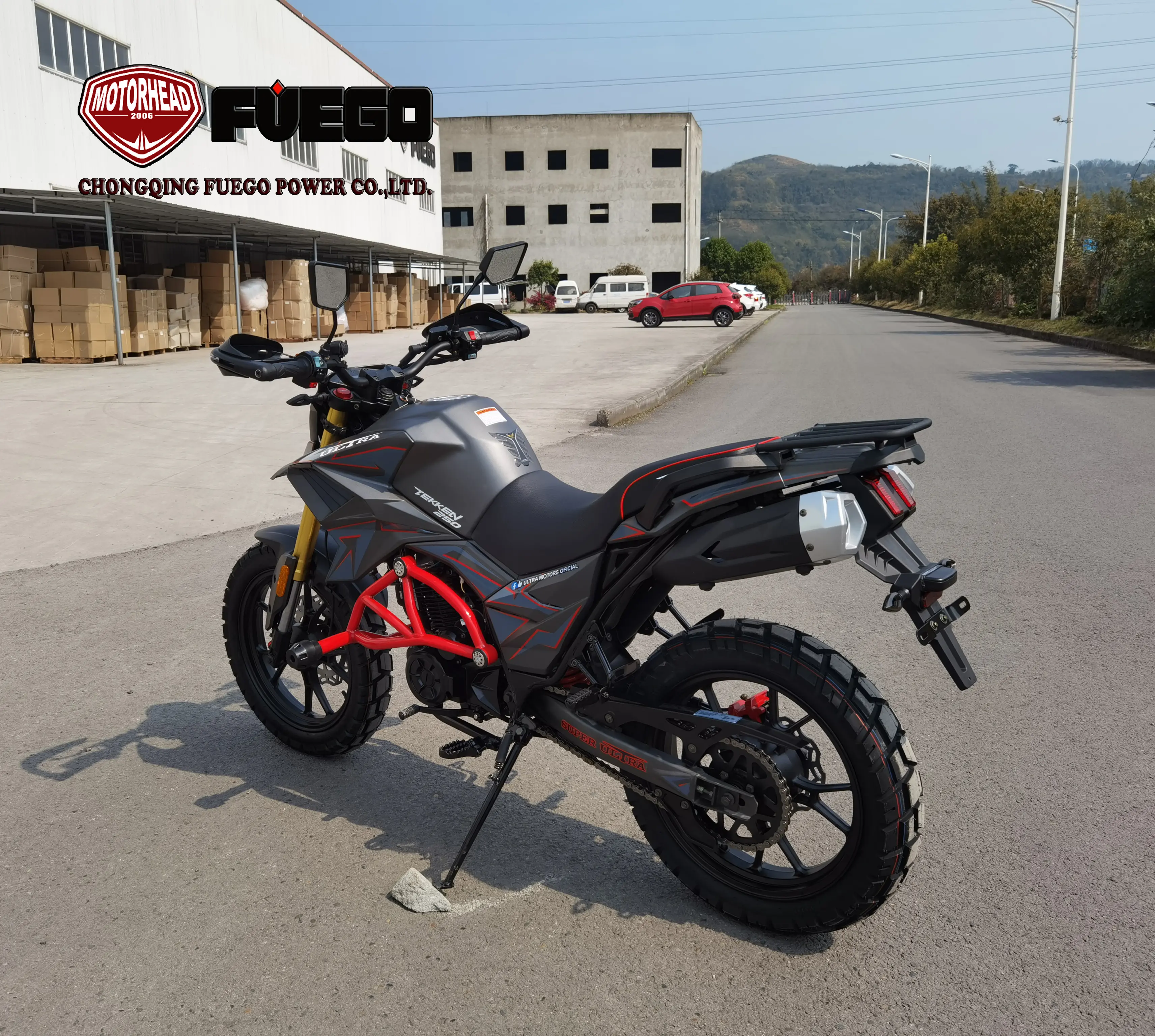 125cc Enduro จักรยานสกปรก200cc 250cc Tekken ราคาถูกขาย