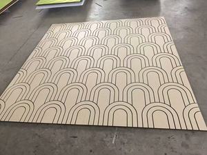 Matériaux de réduction du bruit, panneaux acoustiques en polyester, panneaux acoustiques écologiques en PET pour une <span class=keywords><strong>solution</strong></span> <span class=keywords><strong>acoustique</strong></span> décorative de bureau - Product Image 4