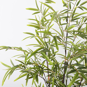 Planta Artificial de Bambú Grande, en Maceta, para Decoración de Interiores, con Hojas de Alta Simulación - Product Image 3