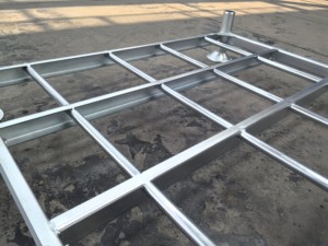 탈착식 쌓을 수 있는 아연 도금 금속 팔레트 랙-냉실 이송 및 보관 - Product Image 2