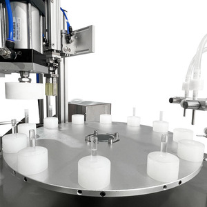 Máquina de Llenado y Tapado Rotativa de Sobremesa 220V Eléctrica Semiautomática con Control PLC para Productos Químicos, Bomba de Motor, 1 Año de Garantía, Alta Precisión, Fácil de Usar - Product Image 3