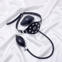 Laltex Gag gonflable à bouche ouverte, balle buccale de bondage, jouets sexuels BDSM pour adultes, fétichisme