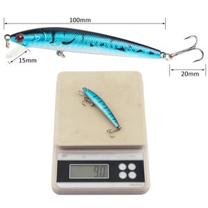 Vendita all'ingrosso della fabbrica 10cm/9g di esche artificiali artificiali oceano barca esca esca per pesca per la spigola e pesce d'acqua dolce <span class=keywords><strong>salmone</strong></span> sul lago - Product Image 5