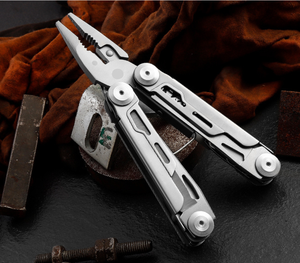 Chất lượng cao ngoài trời cứu hộ chiến thuật Kìm gấp Multitool kết hợp cắm trại gấp kìm với túi nylon - Product Image 5