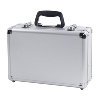 Boîte à outils en aluminium pour moto, personnalisable, OEM, petite taille, avec panneau MDF, mousse EVA, cuir PVC - Légère et portable