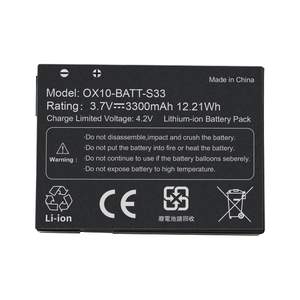 بطارية ماسح الباركود عالية الجودة 3.7 فولت 3300 مللي أمبير لأجهزة M3 Mobile Orange <span class=keywords><strong>OX10</strong></span> <span class=keywords><strong>OX10</strong></span> RFID <span class=keywords><strong>OX10</strong></span>-BATT-S33 وأجهزة الكمبيوتر المحمولة - Product Image 2