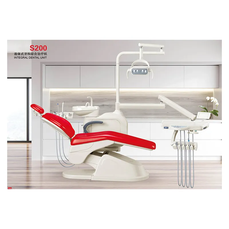 Équipement dentaire pliante, chaise dentaire, Machine de traitement complet, une pièce