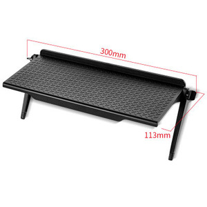 Usse Màn hình kệ hàng đầu tv Top lưu trữ Bracket, <span class=keywords><strong>2</strong></span>-chân có thể điều chỉnh kệ màn hình Màn hình hàng đầu kệ cho điện thoại di động đứng - Product Image 3