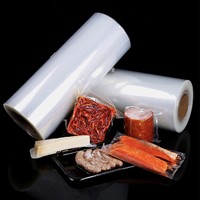 Sacs d'emballage alimentaire sous vide en nylon PA PE transparents et lisses, résistants à la chaleur, pour viande, fruits de mer, aliments congelés