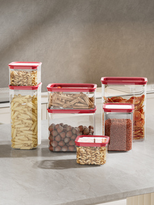 <span class=keywords><strong>Big</strong></span> Size Recta ngle BPA-freie Kunststoff-Lebensmittelbehälter-Box-Sets - Product Image 1