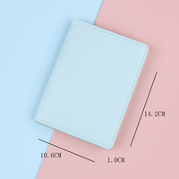GERUI Étui de Passeport Personnalisable en Cuir PU Style National, Portefeuille de Voyage et d'Affaires, Modèle Fin Effet Marbre GR025 30G