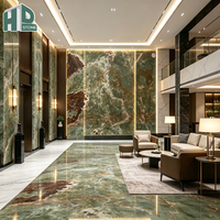 Offre Spéciale : Dalles de marbre onyx vert pour décoration murale intérieure – Prix compétitif pour carreaux de marbre onyx vert pour revêtement mural intérieur