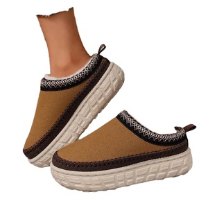 Nouvelles Bottes d'Hiver Légères pour Femmes 2025, Bottines en Faux Daim, Bottes de Neige Antidérapantes, Chaussons Chauds d'Intérieur, Doublure en Fourrure PU, Vente en Gros - Product Image 1