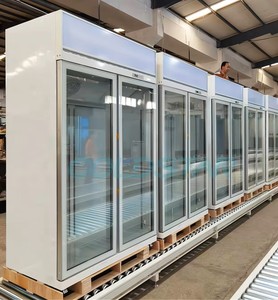 Exhibidor de Supermercado, Refrigerador Vertical para <span class=keywords><strong>Coca</strong></span> <span class=keywords><strong>Cola</strong></span>, Congeladores, Enfriador Comercial de Bebidas Frías - Product Image 3