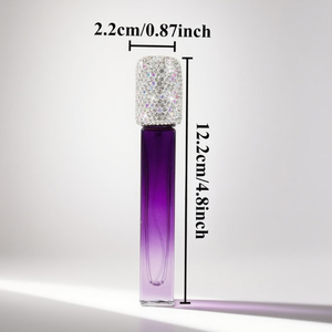 Mini Botella de Perfume Portátil de Lujo, de Vidrio Transparente, Recargable con Atomizador, 5ml 10ml 15ml - Product Image 2