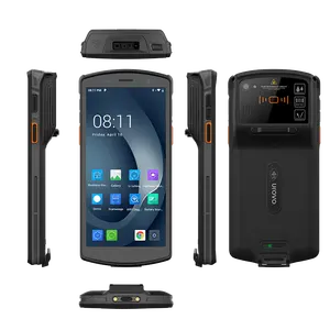 Urovo DT50D Android 9,0 2,2 ГГц Прочный ручной КПК для смартфонов 1D/2D сканер штрих-кодов терминал данных RFID считыватель