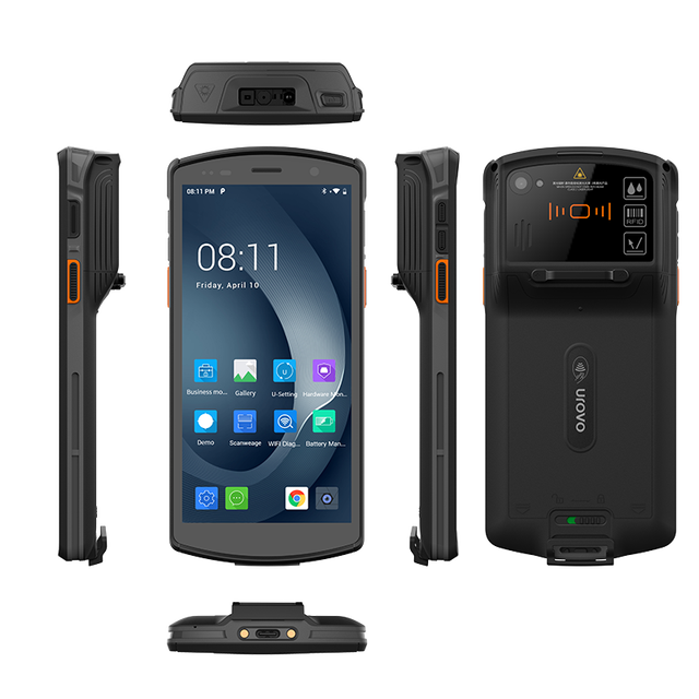 Urovo DT50D Android 9.0 2.2GHz Rugged Smartphone Handheld PDA 1D/2D Barcode Scanner Data Terminal RFID Reader