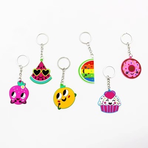 Bán Buôn Biểu Tượng Tùy Chỉnh Thiết Kế Phim Hoạt Hình Keychain Vòng Đeo Tay Tó<span class=keywords><strong>c</strong></span> Clip PVC Quyến Rũ Đầy Màu Sắ<span class=keywords><strong>c</strong></span> Silicon Vòng <span class=keywords><strong>C</strong></span>ổ Cho Trẻ Em - Product Image 3