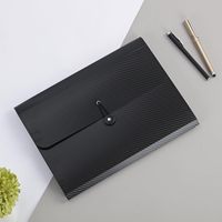 Caja de Almacenamiento de Archivos de Oficina, Organizador de Documentos, Carpeta Portafolio, Divisor de Índice, Archivador Expandible A4 de 24 Bolsillos, Bolsas para Documentos