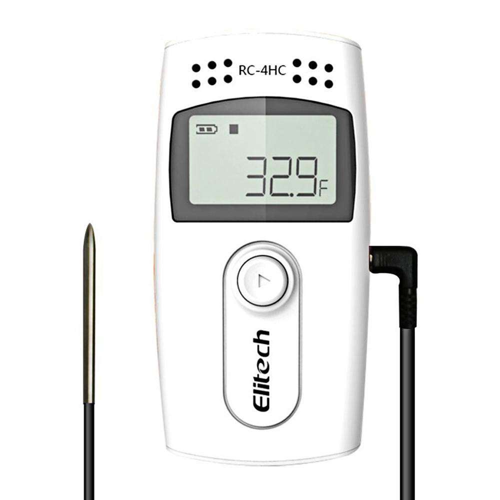 elitech rc-4hc usb temperature and humidity data logger 16000