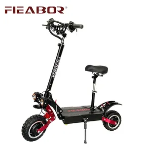 Electric Scooter 5600w Adult China Power Battery Fast Charging with movable seat