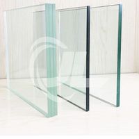 Coupe à la taille 4mm verre industriel trempé cascade de verre trempé verre incassable pour portes coulissantes