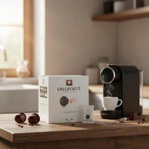 100 Capsule Compatibili Lollo Miscela Nera per Macchine da Caffè Monodose A Modo Mio 0,12g/Capsula - Product Image 3