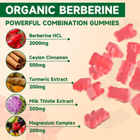 Bonbons à la berbérine de haute qualité OEM améliorés à la cannelle de Ceylan et au chardon-Marie soutien optimal de la santé pour adultes